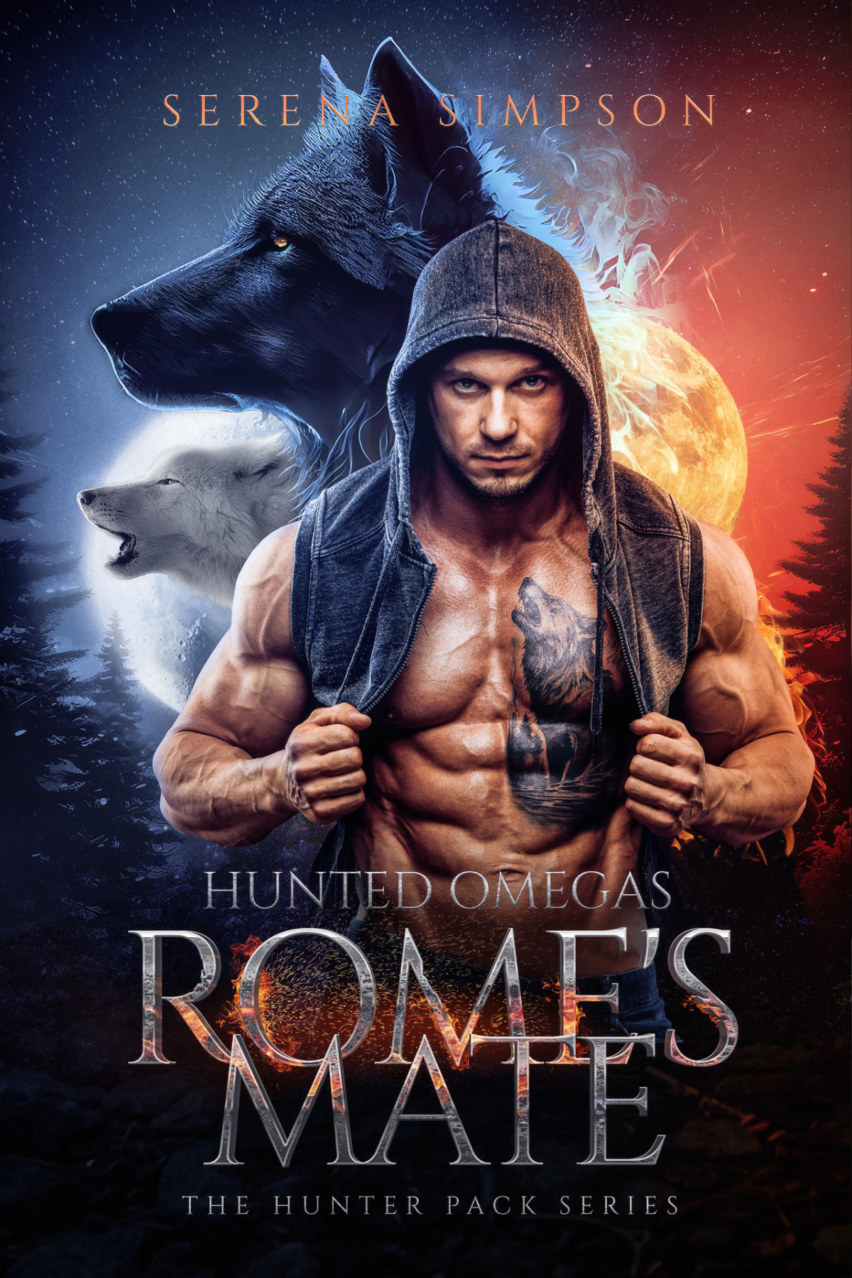 Romes Mate Hunted Omegas The Hunter Pack Book 1 Serena Simpson
