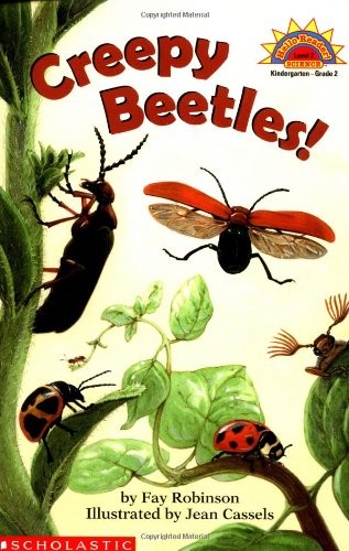 Creepy Beetles Hello Science Reader Level 2 Fay Robinson