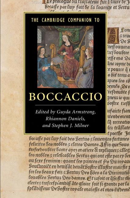 The Cambridge Companion To Boccaccio Armstrong Guyda Daniels