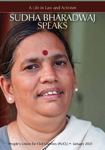 A Life In Law And Activism 1st Edition Sudha Bharadwaj