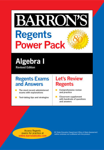 Regents Algebra I Power Pack Revised Edition Gary M Rubenstein