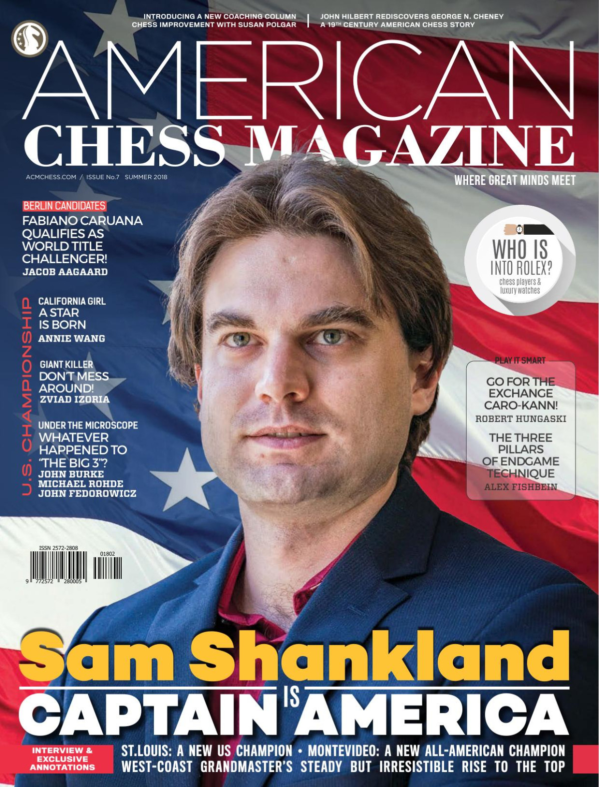 American Chess Magazine Summer 2018 Summer American Chess Magazine