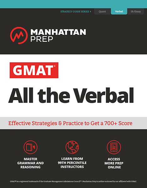 Gmat All The Verbal Manhattan Prep
