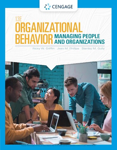 Organizational Behavior Managing People And Organizations Mindtap Course List 13th Edition Ricky W Griffin