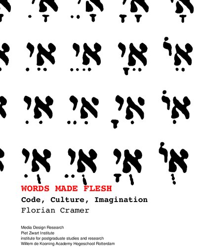 Words Made Flesh Florian Cramer