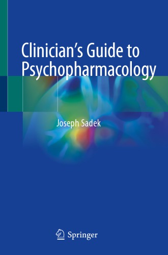 Clinicians Guide To Psychopharmacology Joseph Sadek