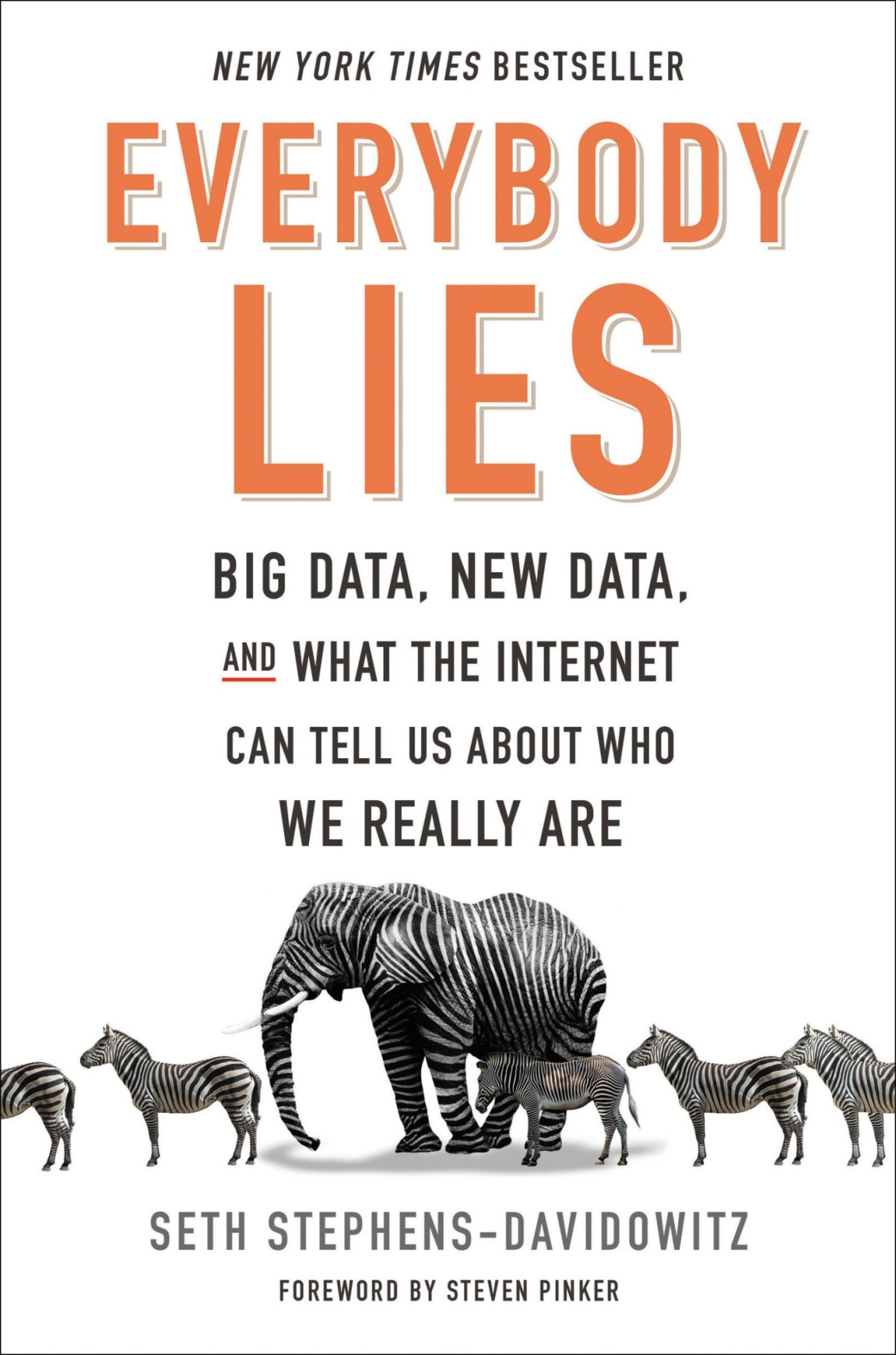Everybody Lies Big Data New Data And What The Internet Can Tell Us About Who We Really Are Seth Stephensdavidowitz Stephensdavidowitz