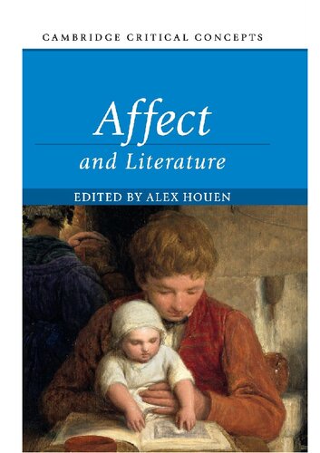 Affect And Literature Alex Houen