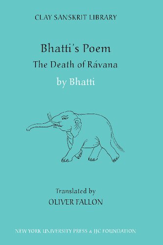 Bhattis Poem The Death Of Ravana Bhatti Oliver Fallon
