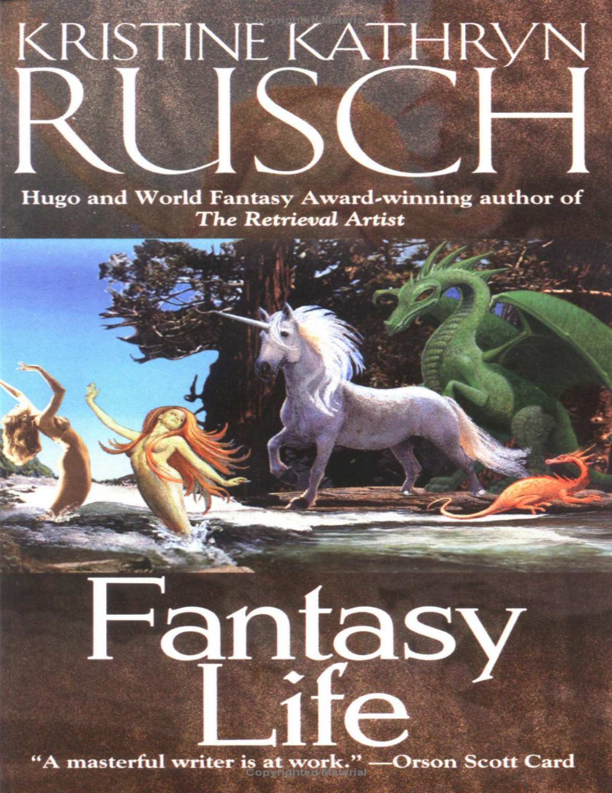 Fantasy Life Kristine Kathryn Rusch Rusch Kristine Kathryn