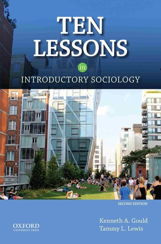 Ten Lessons In Introductory Sociology 2nd Edition Kenneth A Gould