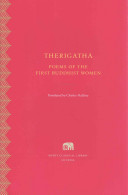 Therigatha Poems Of The First Buddhist Women Charles Hallisey