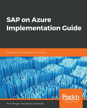 Sap On Azure Implementation Guide Move Your Business Data To The Cloud Nick Morgan And Bartosz Jarkowski