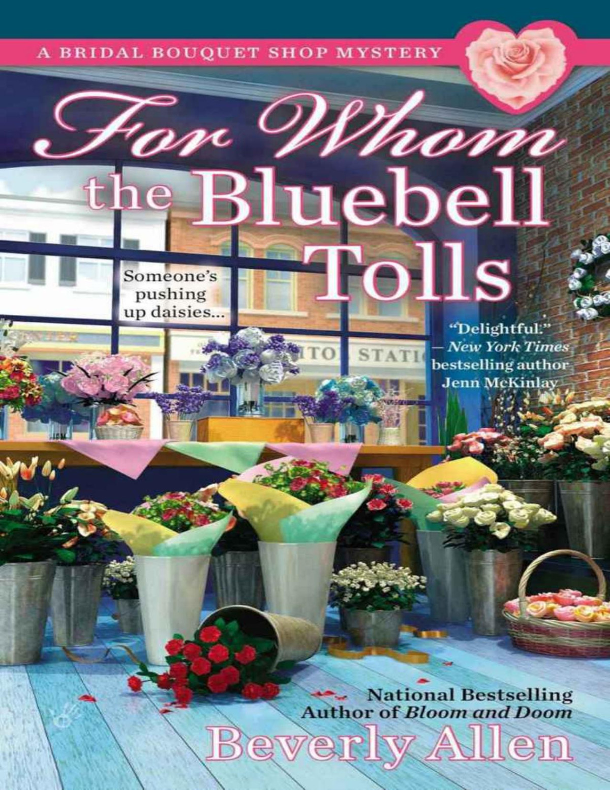 For Whom The Bluebell Tolls A Bridal Bouquet Shop Mystery Beverly Allen Allen