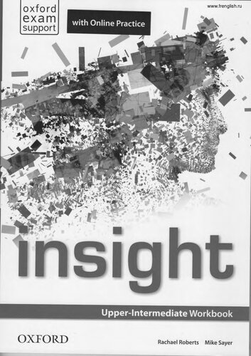 Insight Upperintermediate Workbook Rachael Roberts Mike Sayer