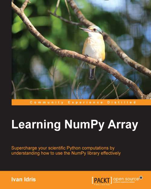 Learning Numpy Array Ivan Idris