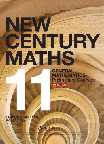 New Century Maths 11 Preliminary Course 3rd Edition Margaret Willard Robert Yen