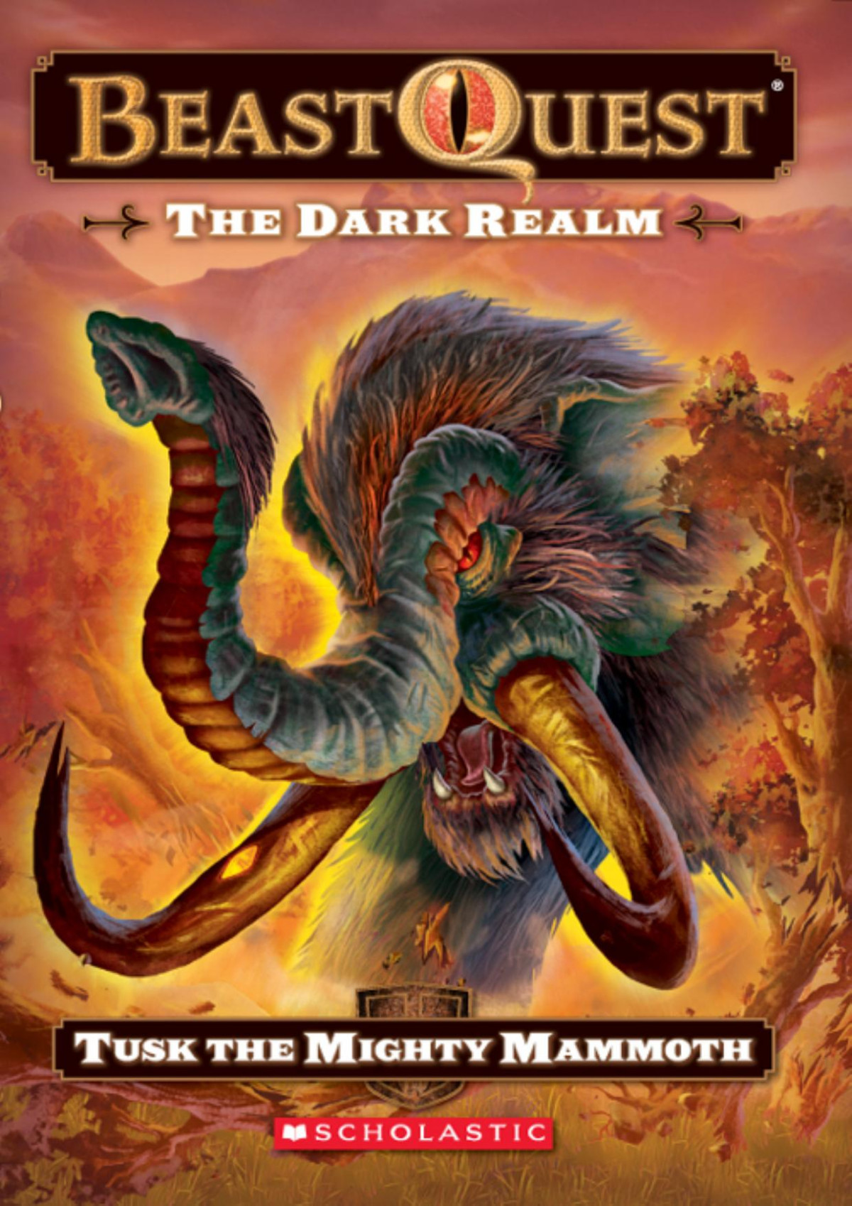 Tusk The Mighty Mammoth Adam Blade By Blade Adam Illustrated By Ezra Tucker