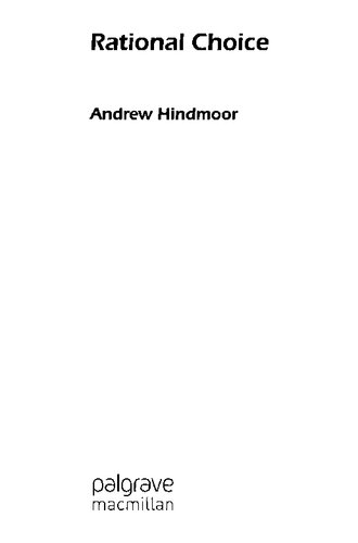 Rational Choice Andrew Hindmoor