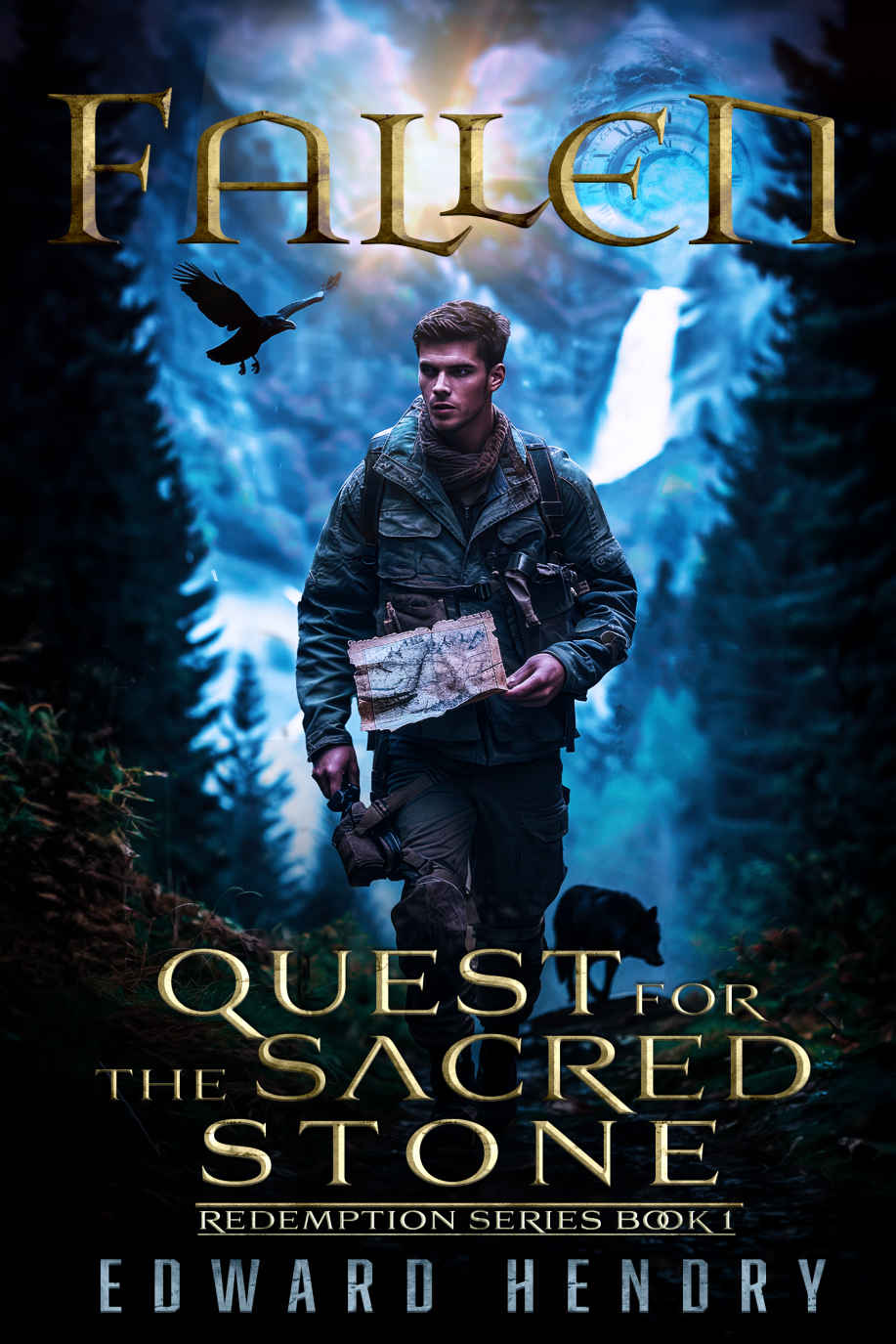 Fallen Quest For The Sacred Stone Redemption Series Book 1 Edward Hendry