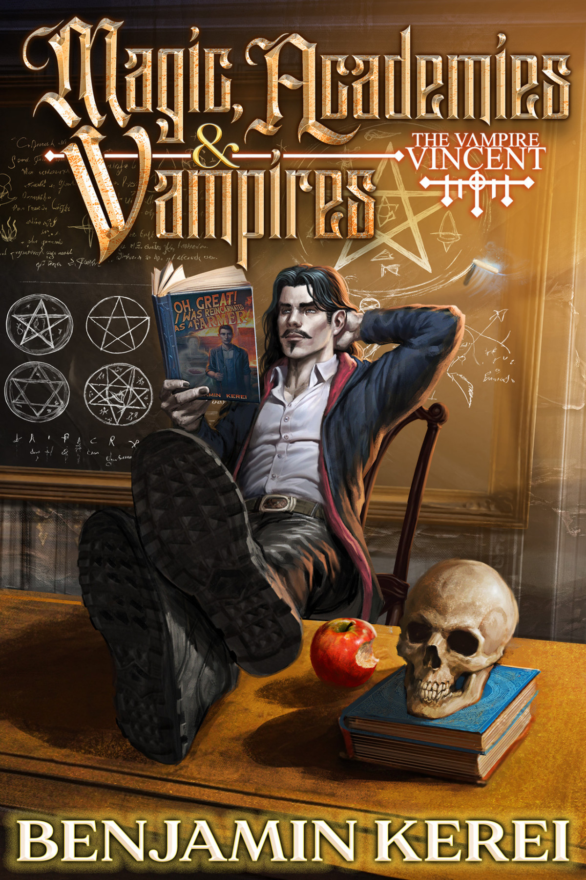 Magic Academies Vampires The Vampire Vincent 2 Benjamin Kerei Luciano Fleitas Ellen Klowden