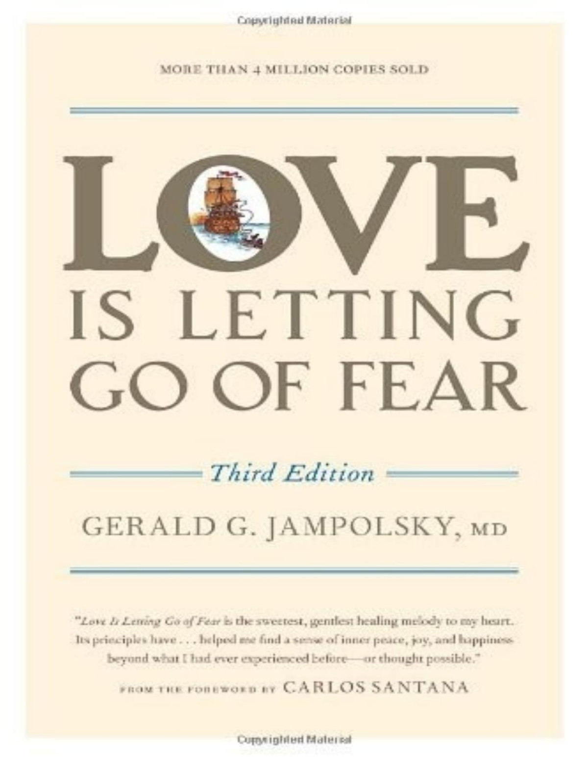 Love Is Letting Go Of Fear Third Edition Gerald G Jampolsky Jampolsky