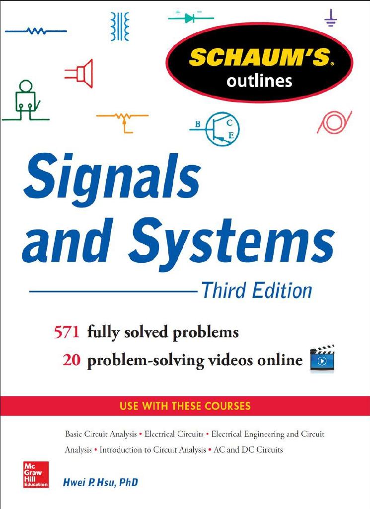 Schaums Outline Of Signals And Systems 3rd Edition Schaums Outline Series Hwei Hsu Hsu