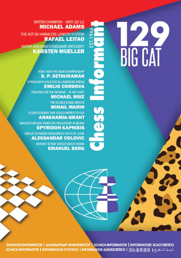 Chess Informant šahovski Informator Chess Magazine 129 2016 Tls šahovski Informator