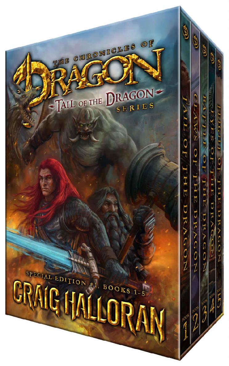 Tail Of The Dragon Special Edition 1 Book Bundle Books 1 5 Craig Halloran Halloran
