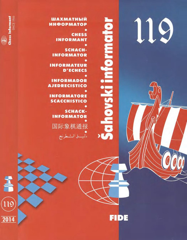 Chess Informant šahovski Informator Chess Magazine 119 Iiii 2014tls Iiii šahovski Informator