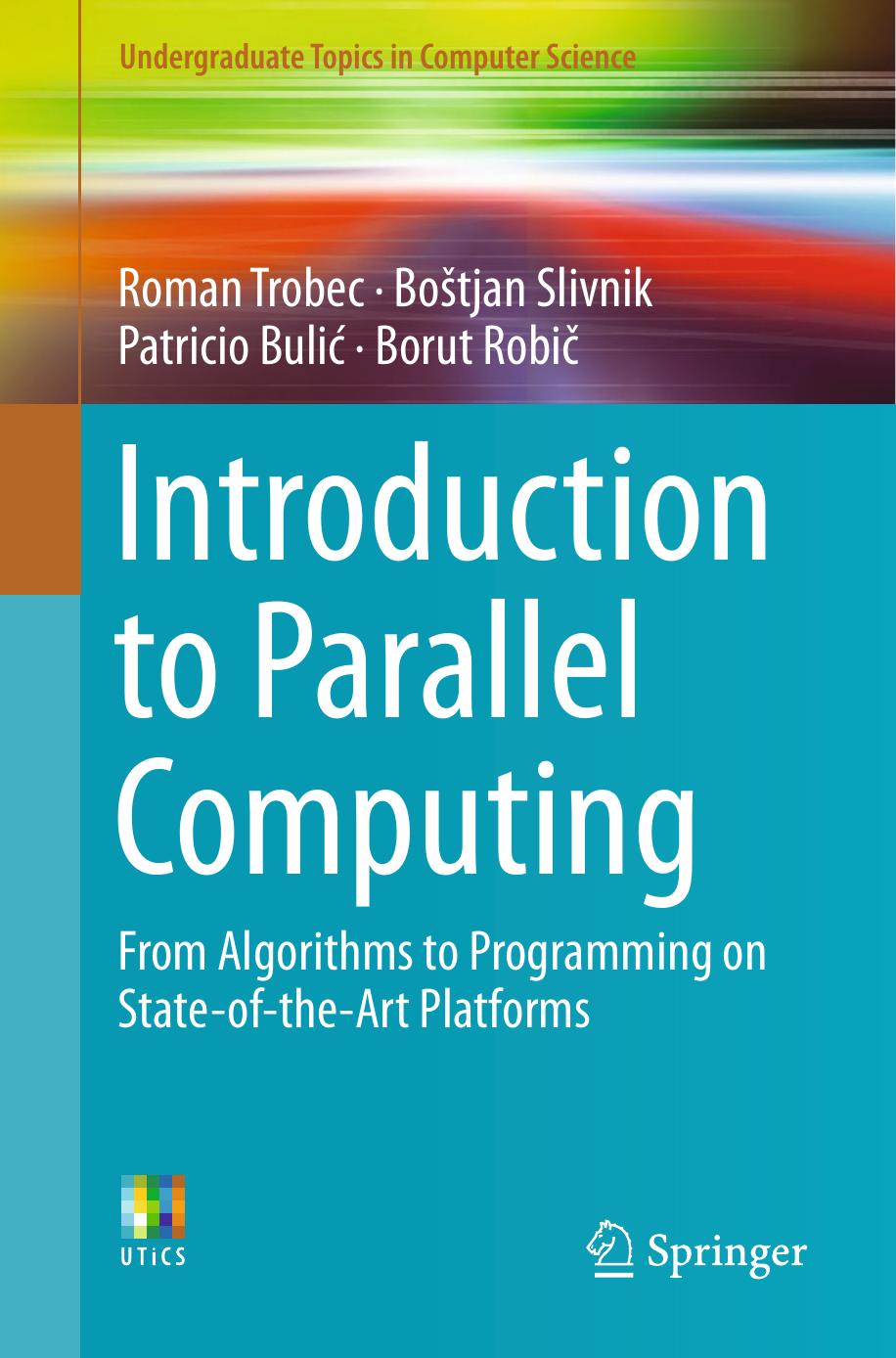 Introduction To Parallel Computing 1st Ed 2018 Roman Trobec