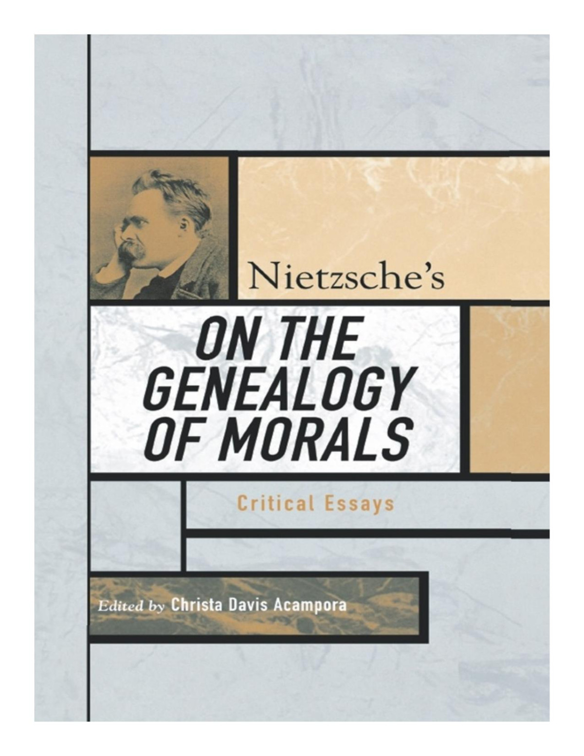 Nietzsches On The Genealogy Of Morals Acampora Christa Davis Pearson
