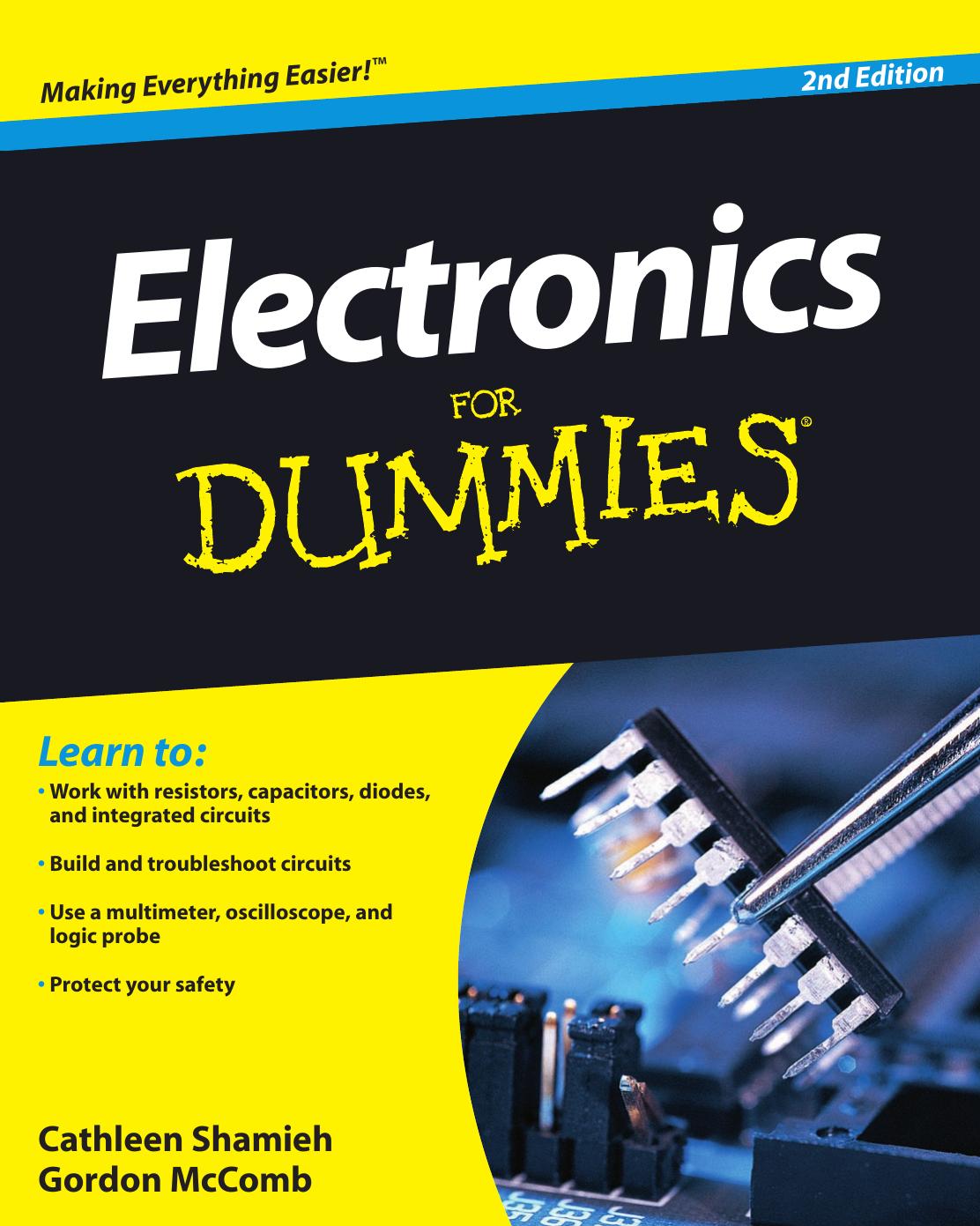 Electronics For Dummies 2nd Edition Shamieh Cathleen Mccomb Gordon