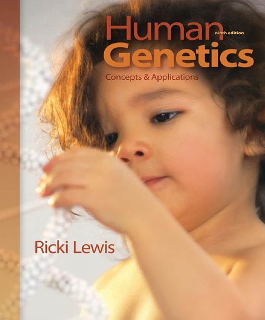 Human Genetics Concepts And Application 9th Edition Ricki Lewis