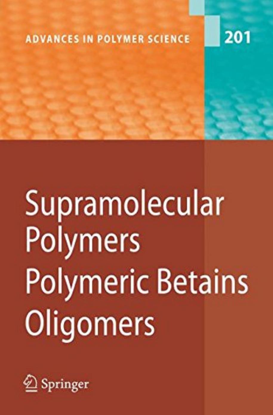 Supramolecular Polymerspolymeric Betainsoligomers B Donnio