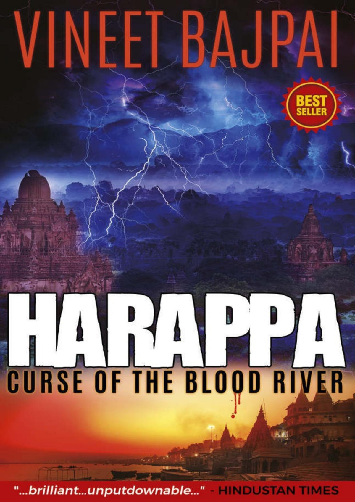 Harappa Curse Of The Blood River Bajpai Vineet