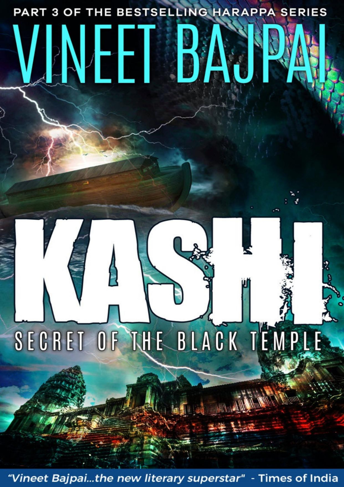 Kashi Secret Of The Black Temple Harappa Series Bajpai Vineet