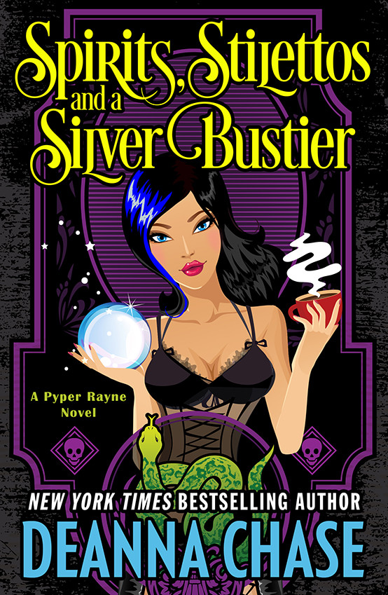Spirits Stilettos And A Silver Bustier Deanna Chase Chase Deanna