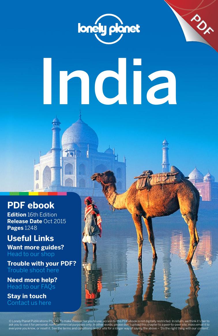 Lonely Planet India 2015 Revised Various