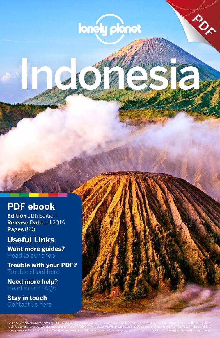 Lonely Planet Indonesia 2016 Lonely Planet