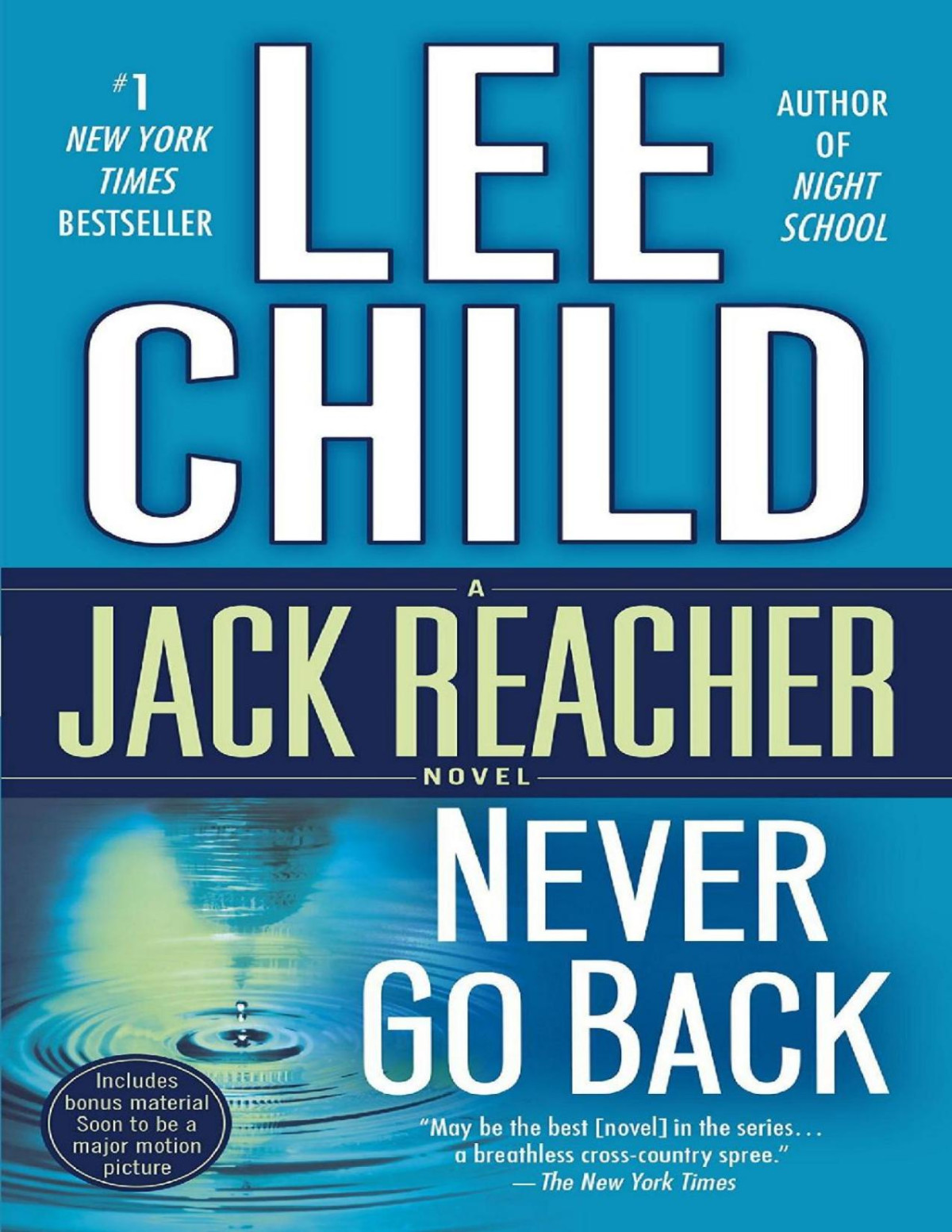Never Go Back Lee Child