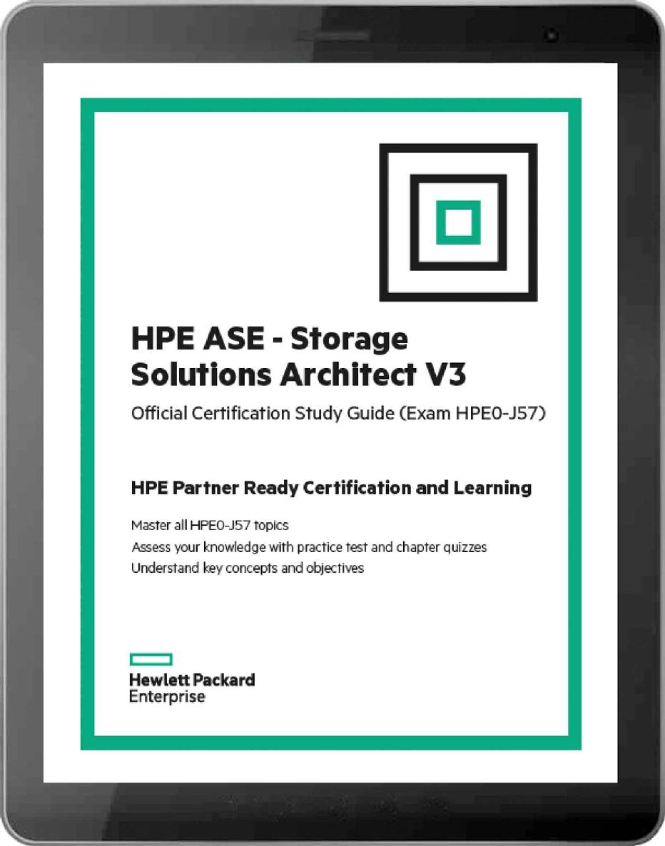 Hpe Ase Storage Solutions Architect V3 Official Certification Study Guide Hpe0j57 Radek Zima Zima