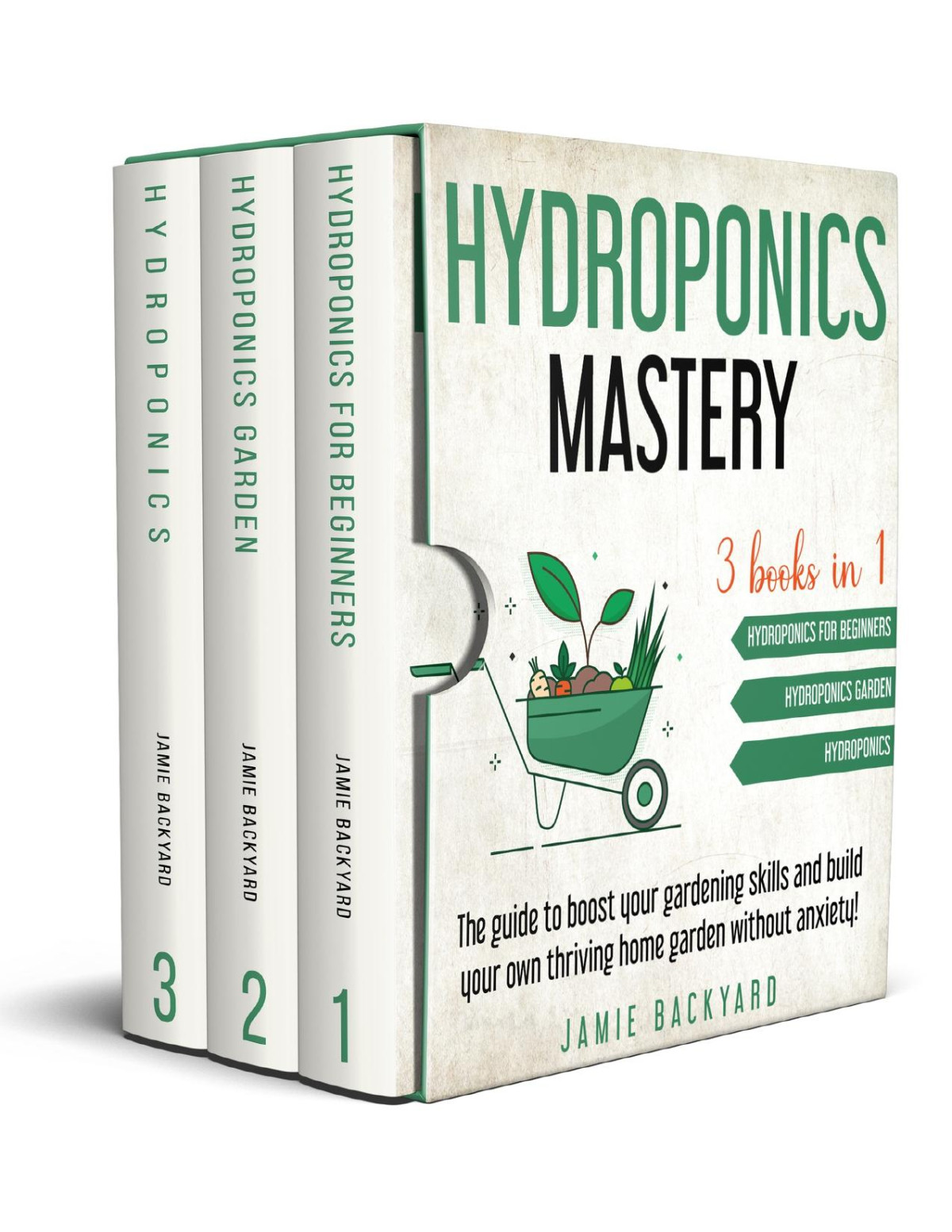 Hydroponics Mastery 3 Books In 1 Hydroponics For Beginners Hydroponics Garden Hydroponics The Guide To Boost Your Gardening Skills And Build Your Own Thriving Home Garden Without Anxiety Jamie Backyard
