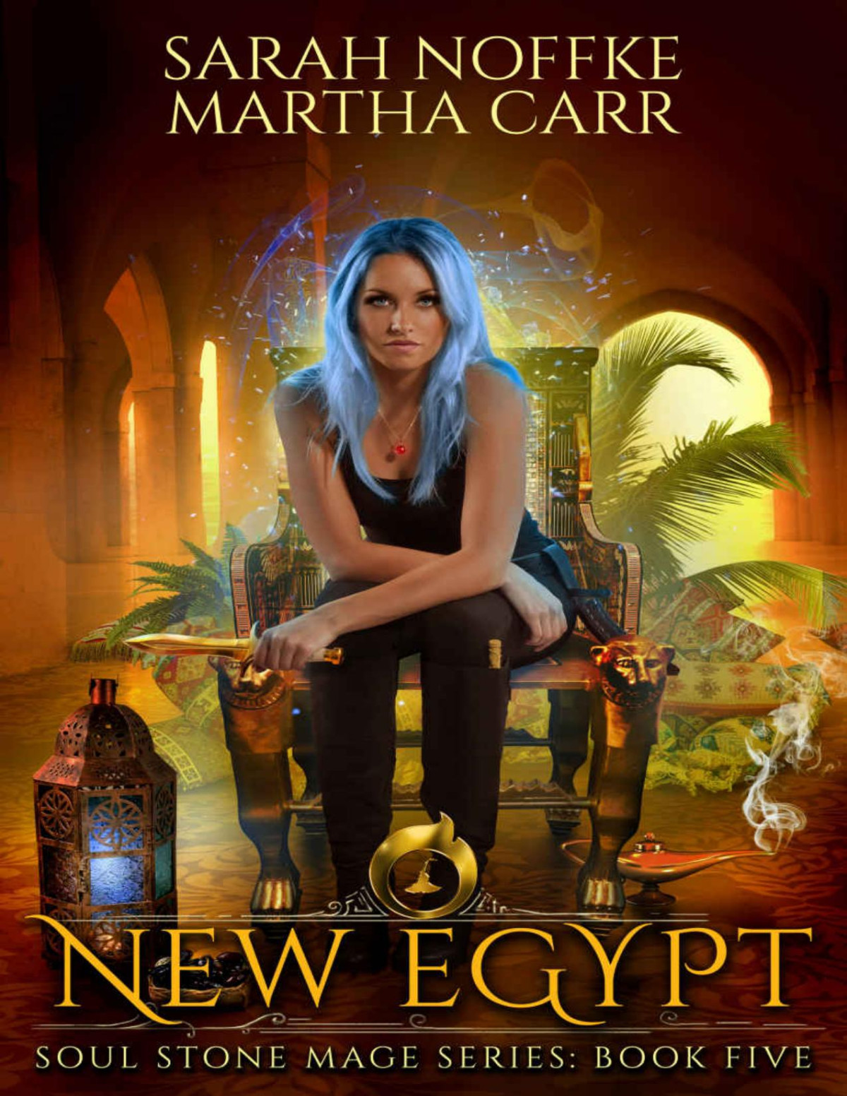 Soul Stone Mage 5 New Egypt Sarah Noffke Martha Carr Michael Anderle