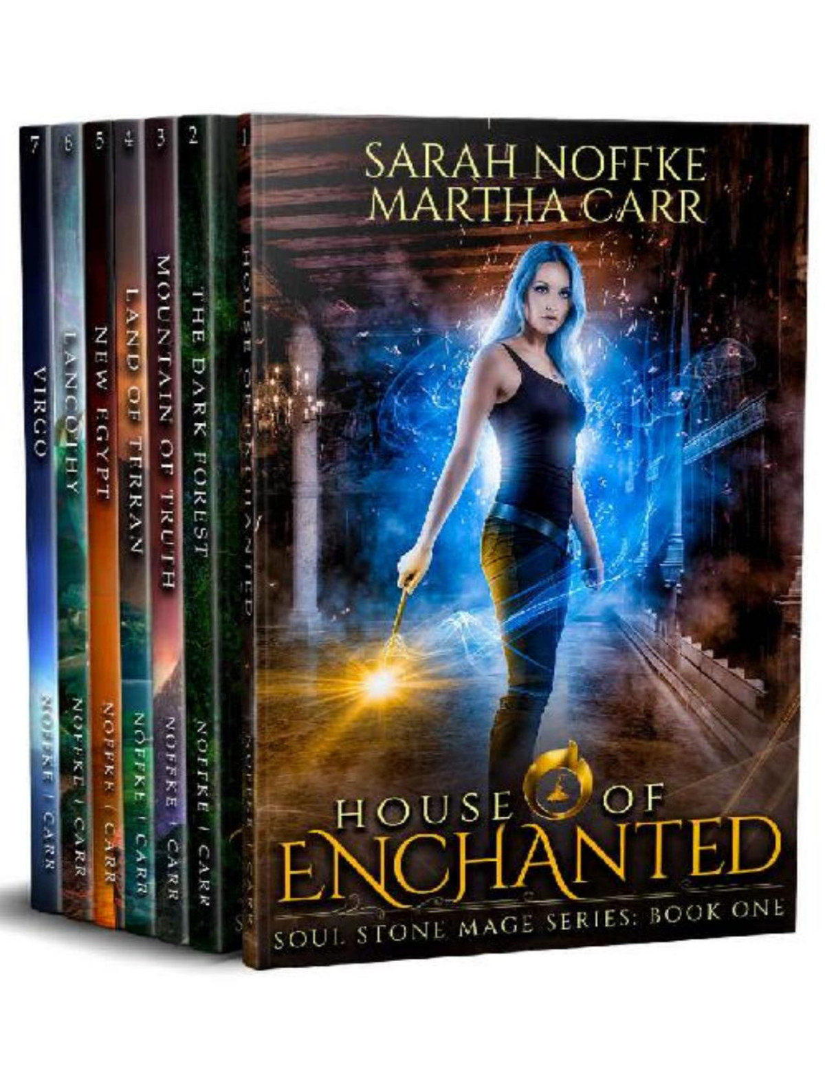 Soul Stone Mage Complete Collection Boxed Set The Entire Seven Book Series Sarah Noffke Martha Carr Michael Anderle