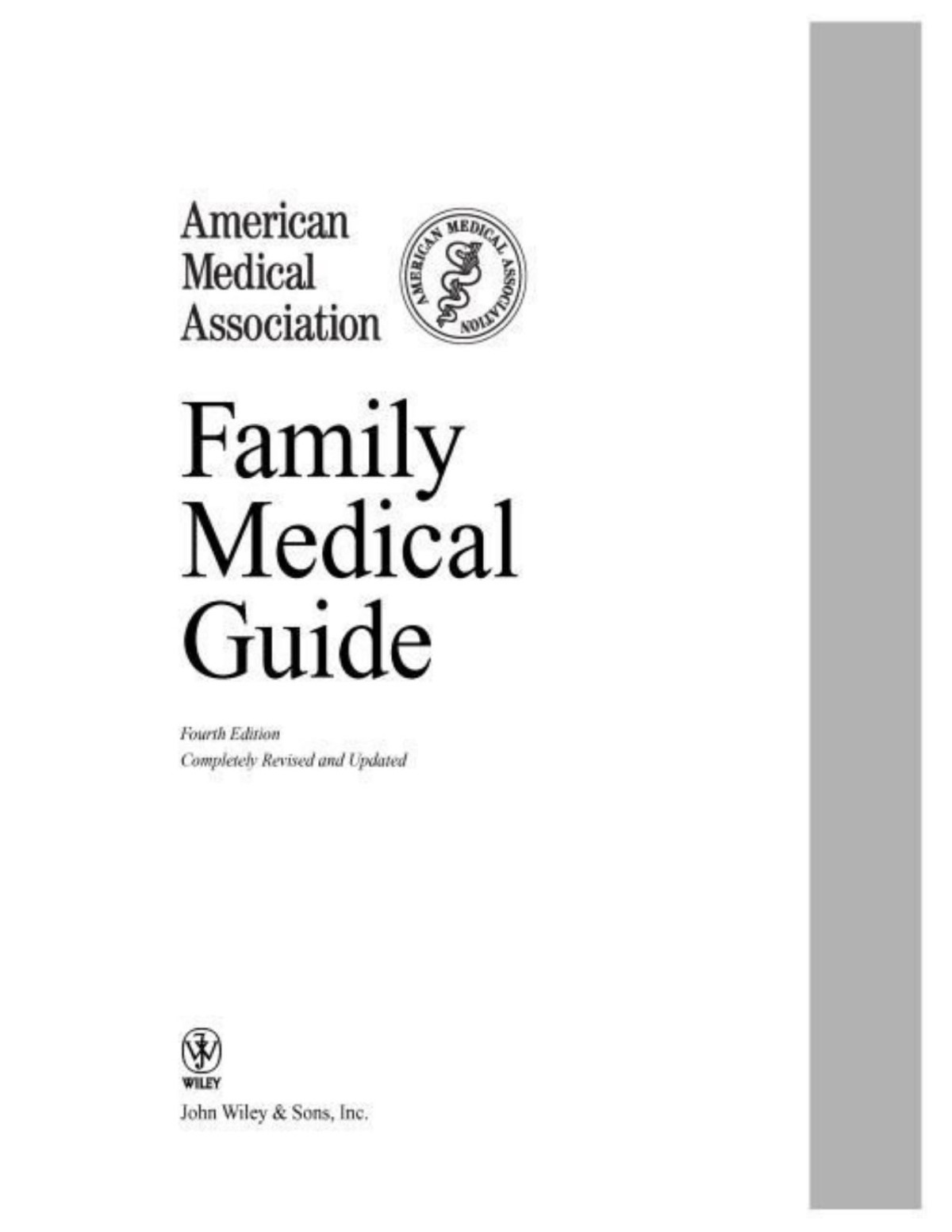 Family Medical Guide 4th Edition American Medical Association