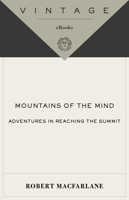 Mountains Of The Mind Robert Macfarlane
