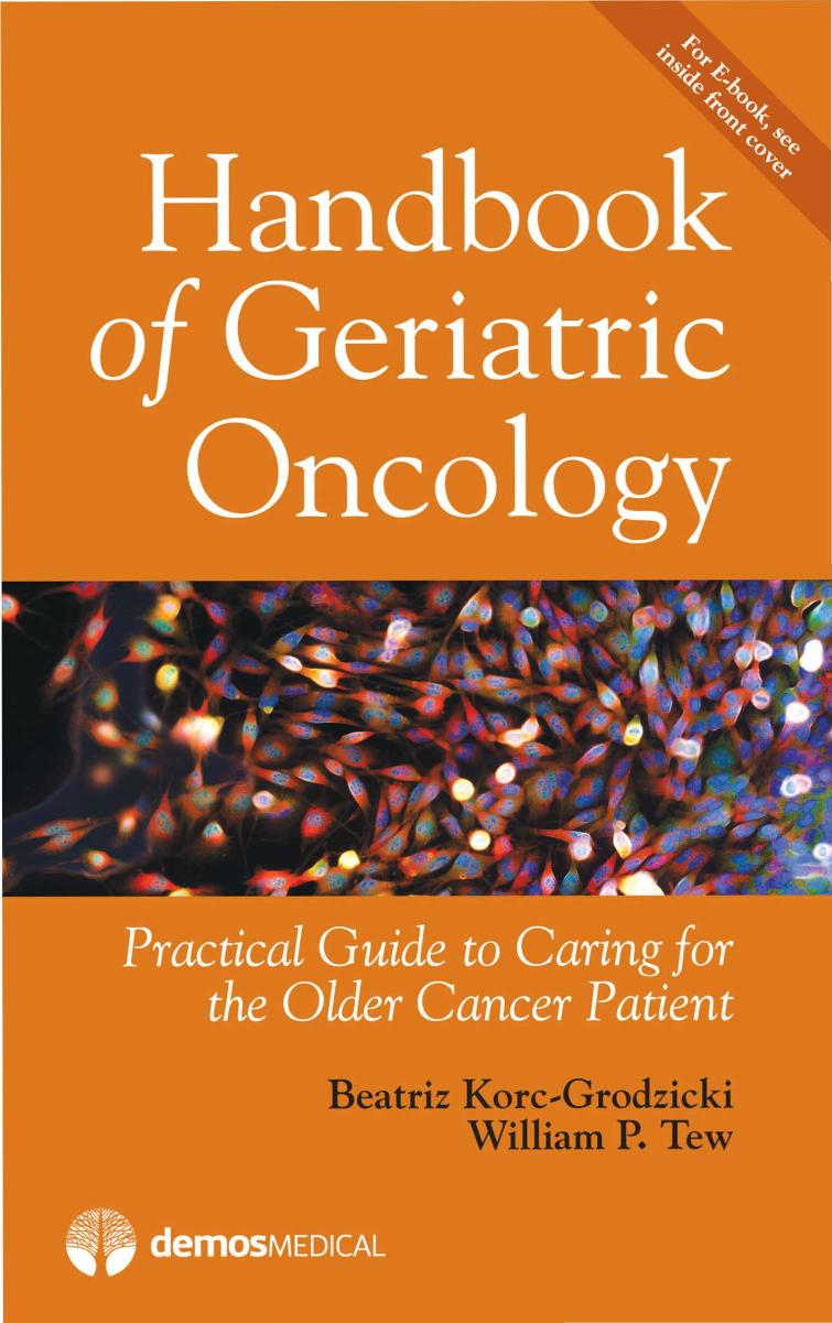 Handbook Of Geriatric Oncology Beatriz Korcgrodzicki Md Phd