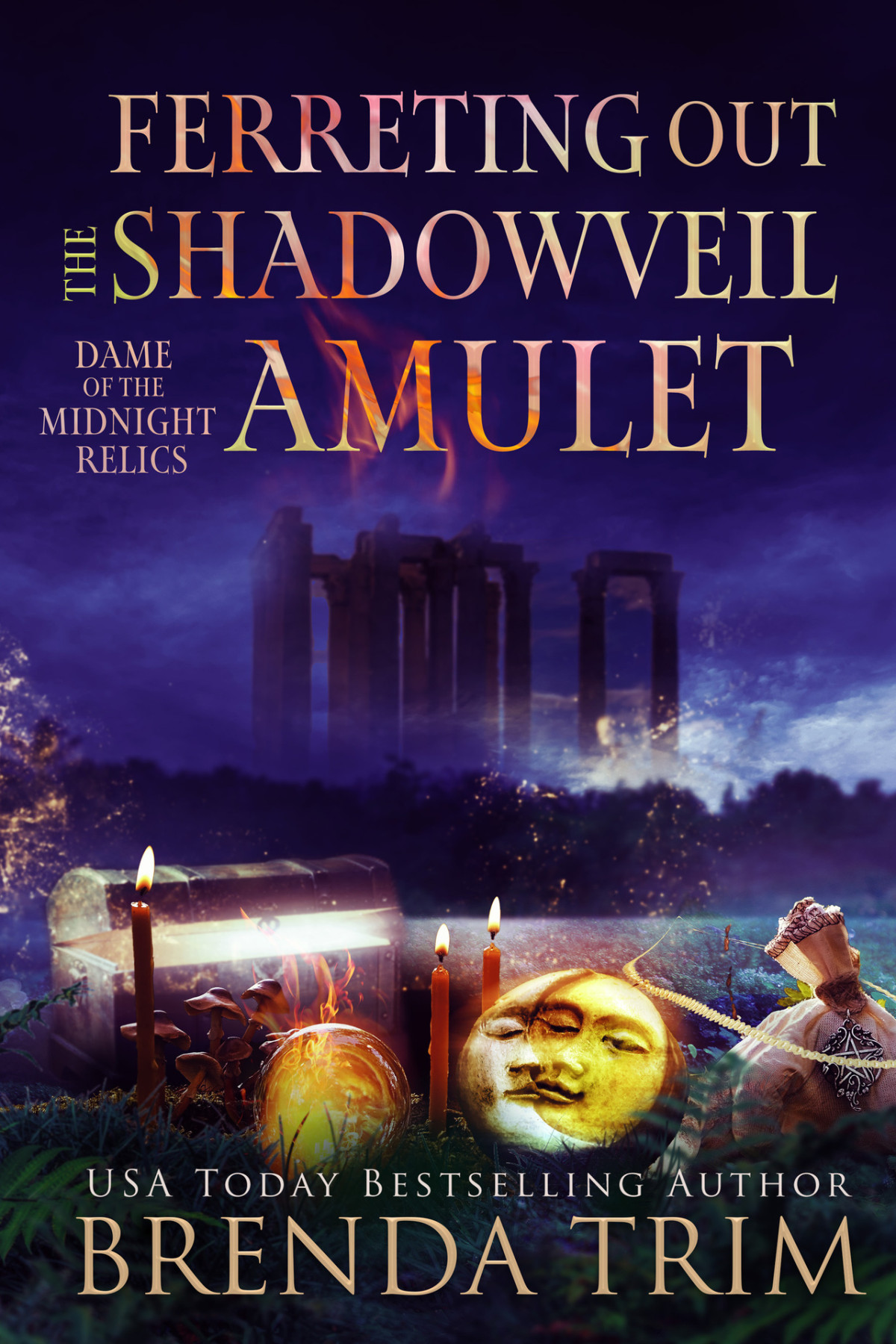 Ferreting Out The Shadowveil Amulet Paranormal Womens Midlife Fiction Dame Of The Midnight Relics Book 6 Brenda Trim