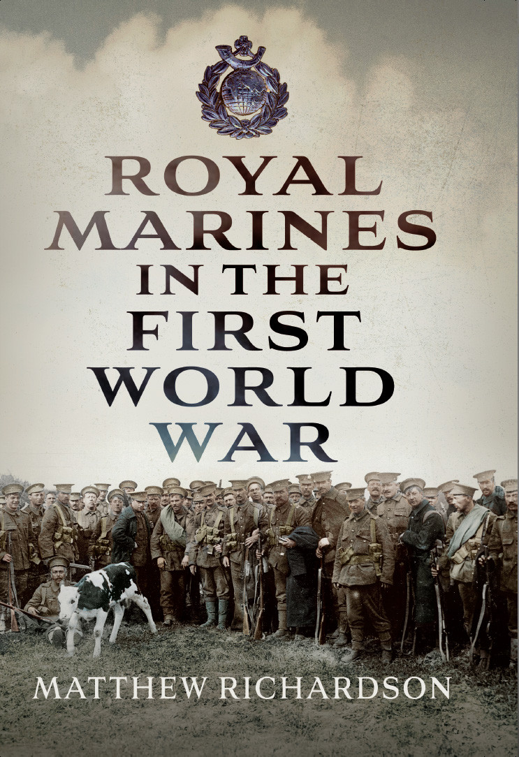 Royal Marines In The First World War By Sea By Land By Air Matthew Richardson